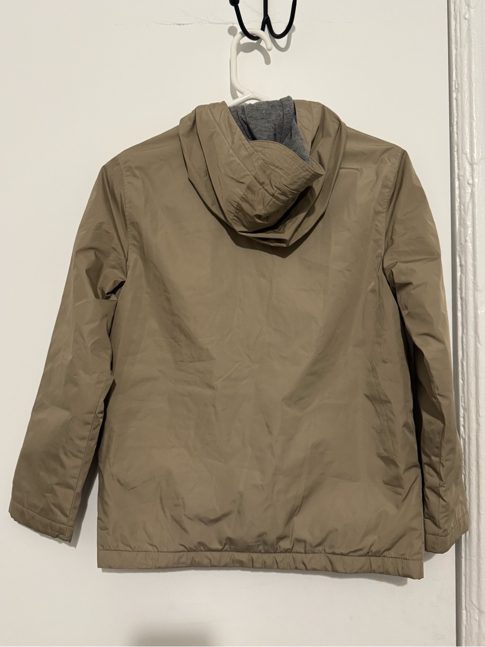 Old Navy Kids Hooded Jacket in Taupe/Beige - Picture 2 of 6